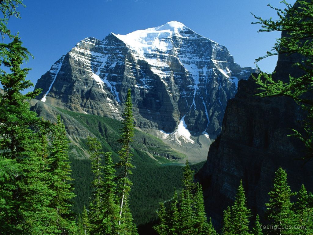 Mount Temple, Canadian Rockies, Alberta